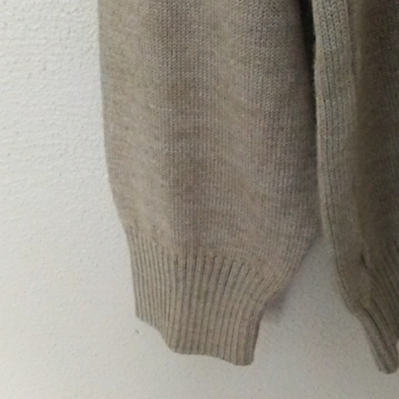 Beretta Quarter Zip Wool Blend Pullover Sweater Italy Hunting Outdoor XL NWOT - Picture 4 of 11